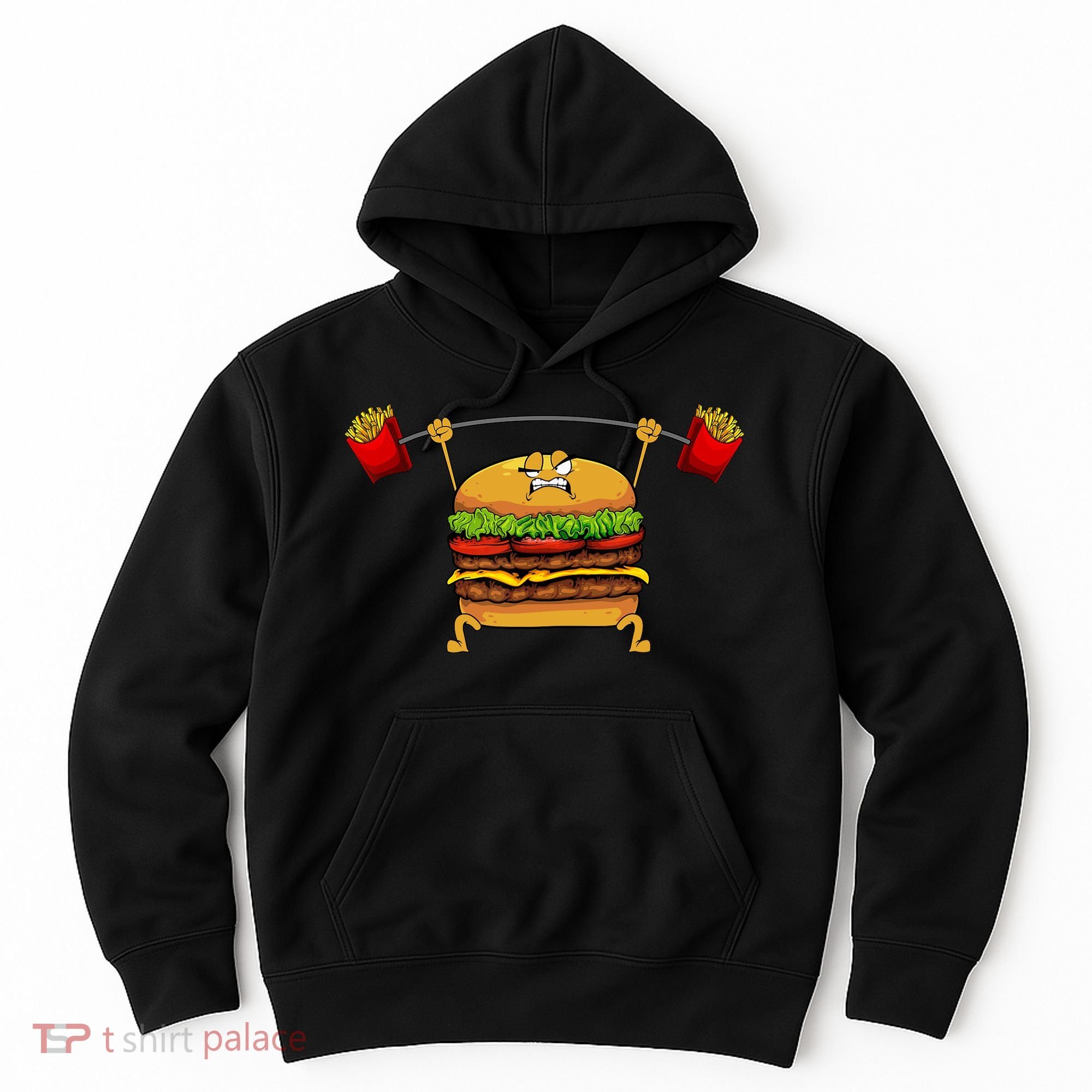 Best Hamburger Art Cheeseburger Fast Food Lovers Hoodie