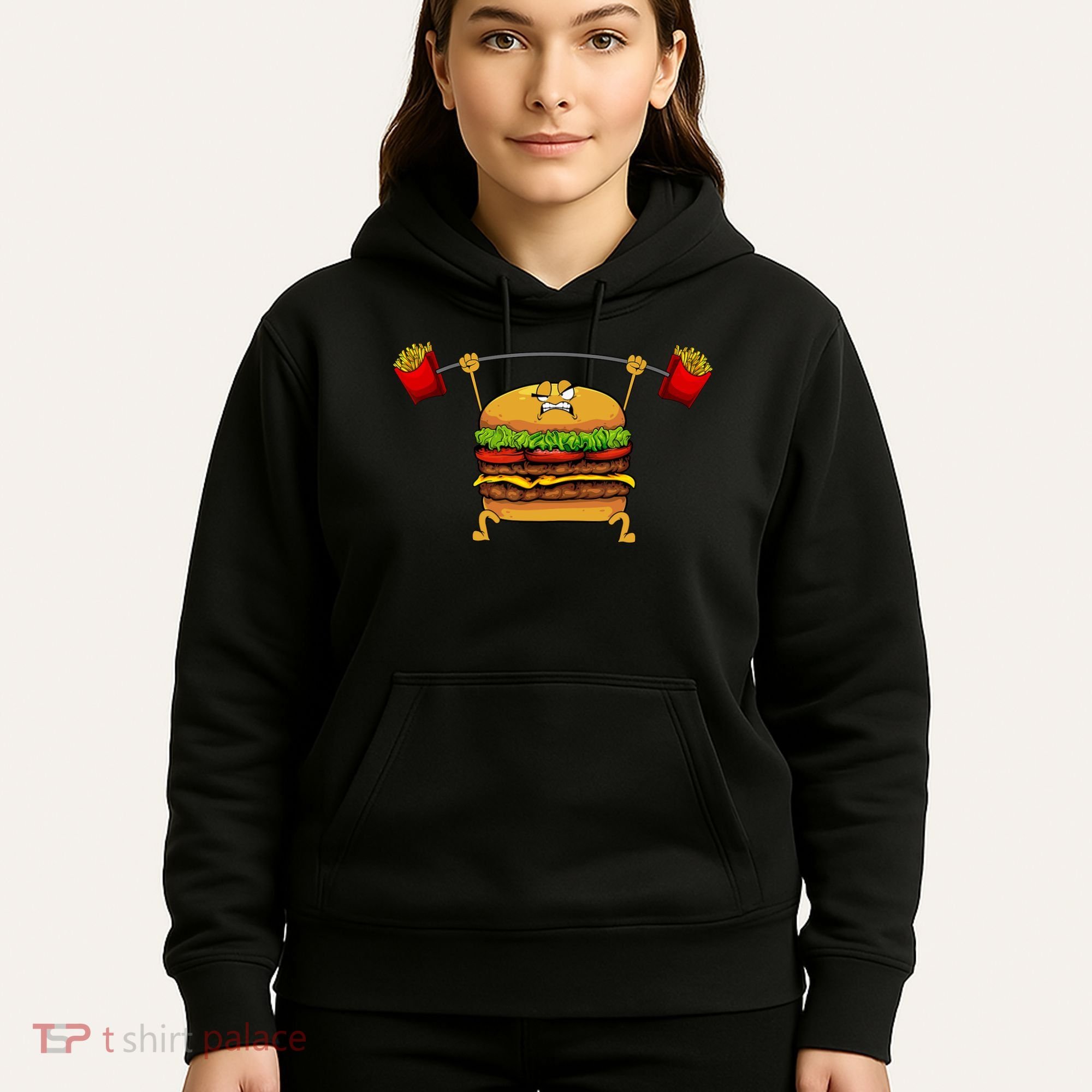 Best Hamburger Art Cheeseburger Fast Food Lovers Hoodie