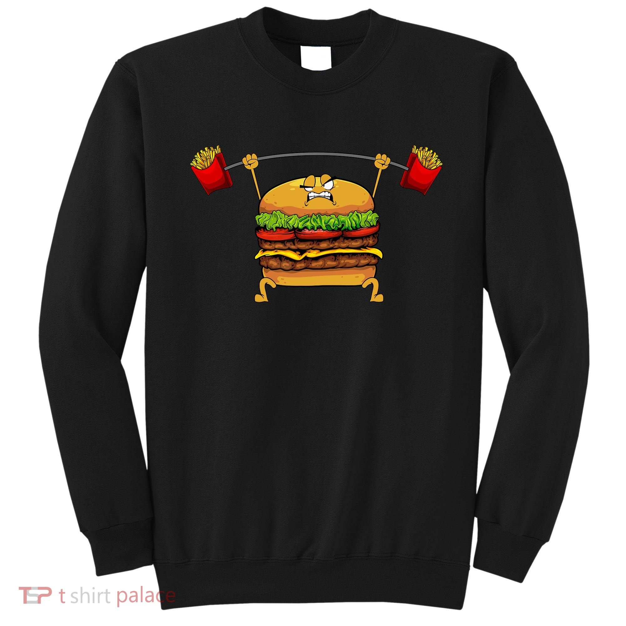 Best Hamburger Art Cheeseburger Fast Food Lovers Sweatshirt