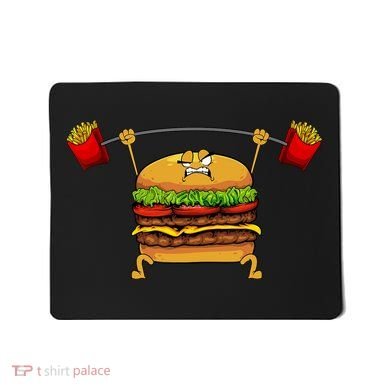 Best Hamburger Art Cheeseburger Fast Food Lovers Mousepad