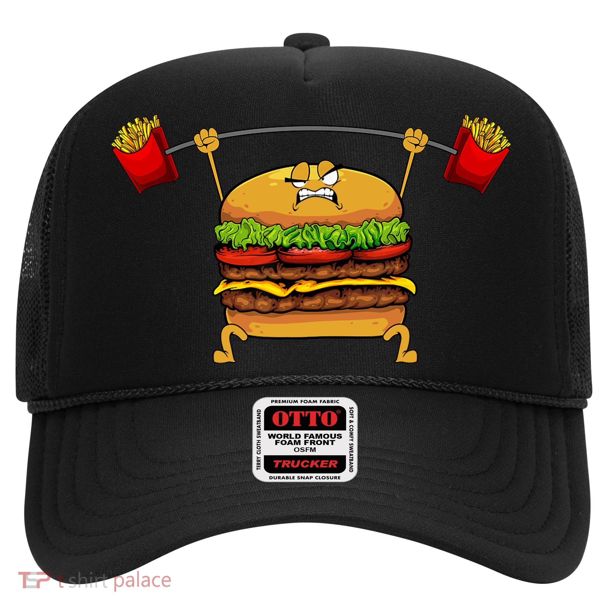 Best Hamburger Art Cheeseburger Fast Food Lovers Hat