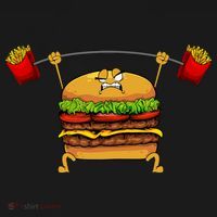 Best Hamburger Art Cheeseburger Fast Food Lovers Women's T-Shirt thumb 6