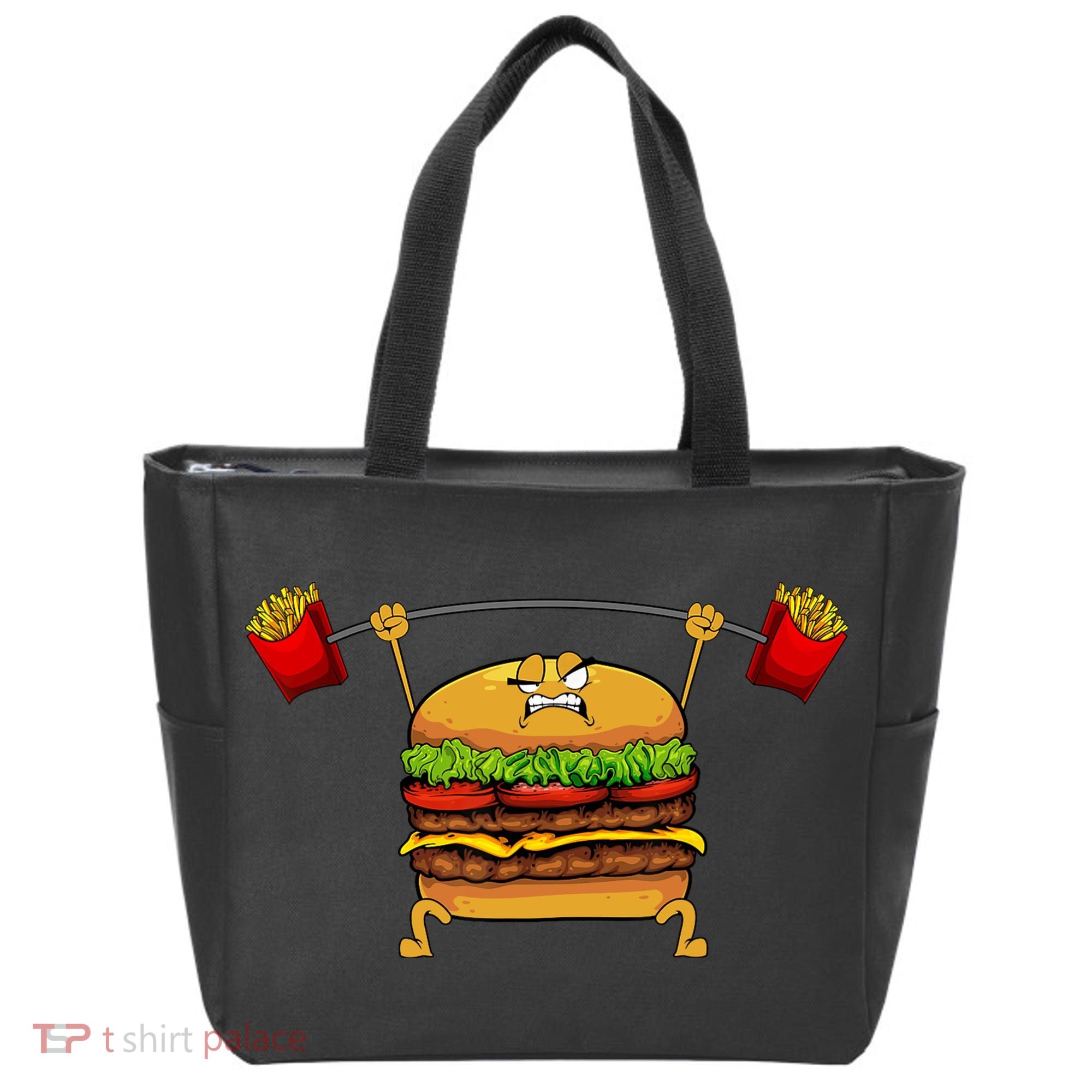 Best Hamburger Art Cheeseburger Fast Food Lovers Tote Bag