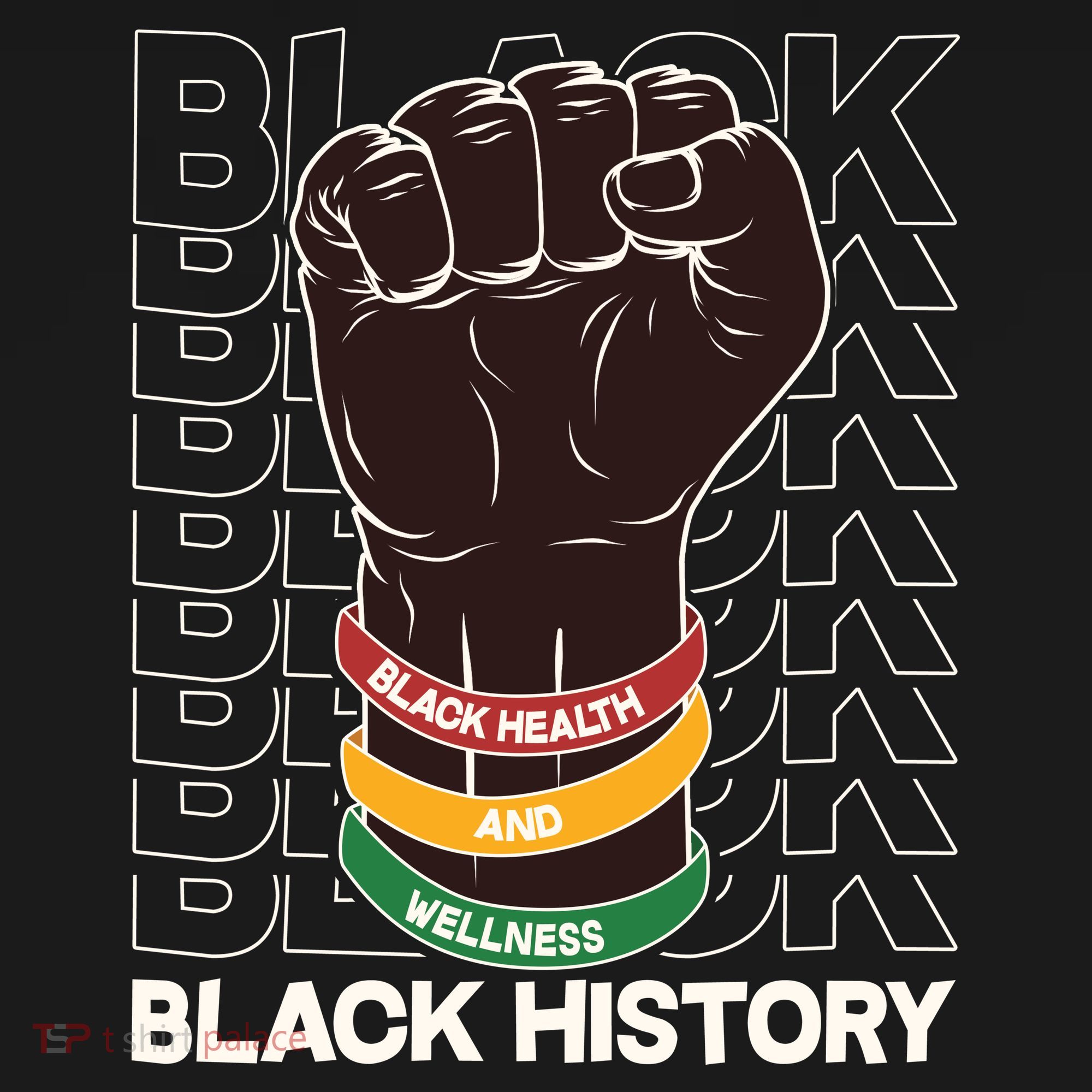 Black Health And Wellness Black History Women's Hoodie