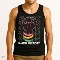 Black Health And Wellness Black History Tank Top thumb 3