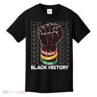Black Health And Wellness Black History Kids T-Shirt thumb 0