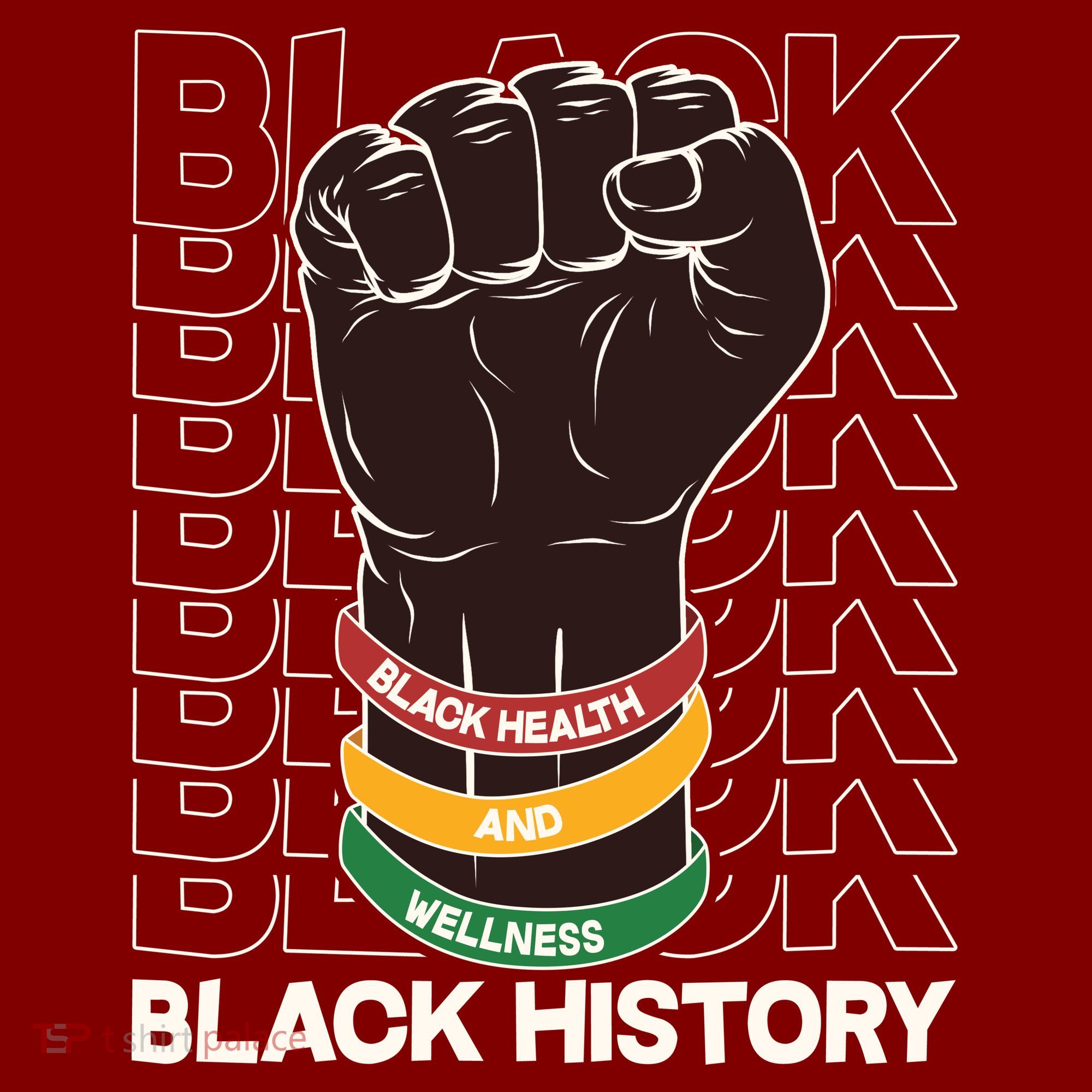 Black Health And Wellness Black History Apron