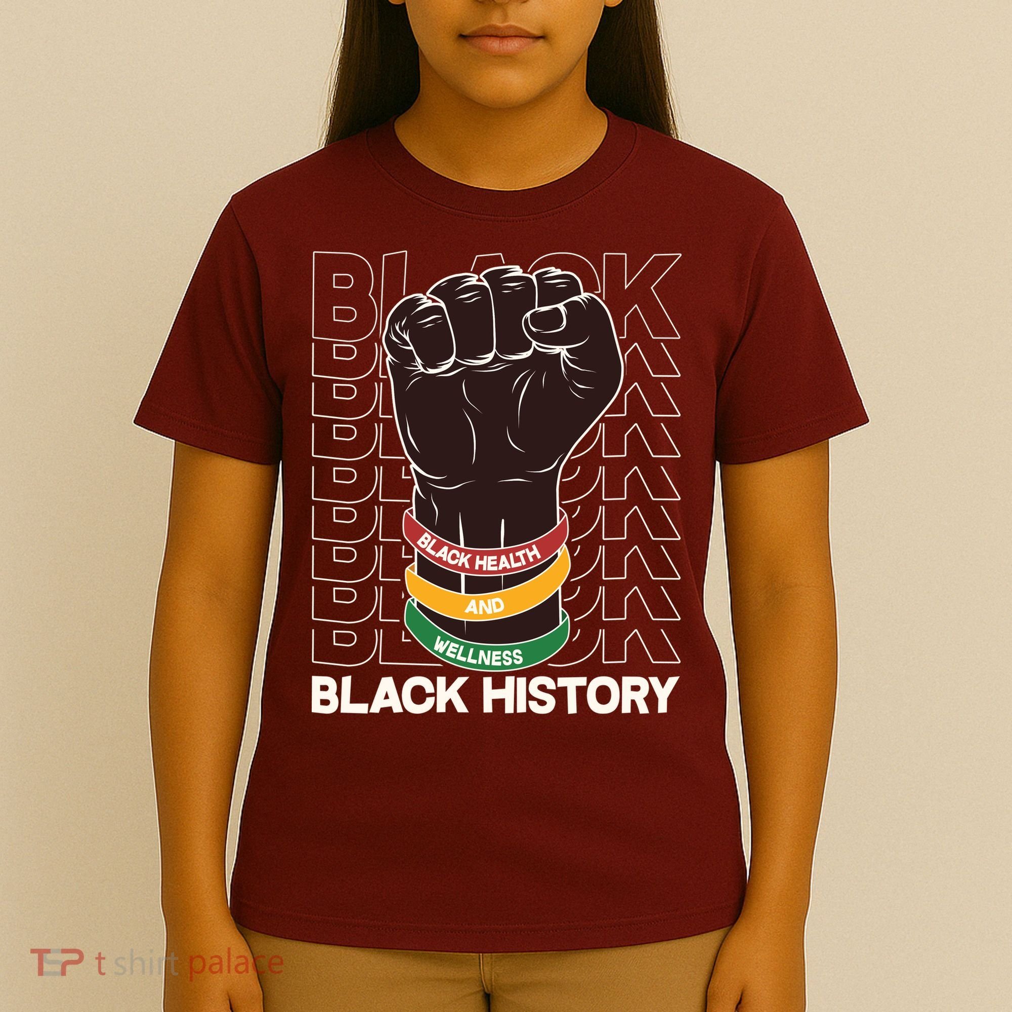 Black Health And Wellness Black History T-Shirt