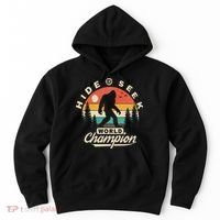 Bigfoot Hide And Seek World Champion Sasquatch Hoodie thumb 0