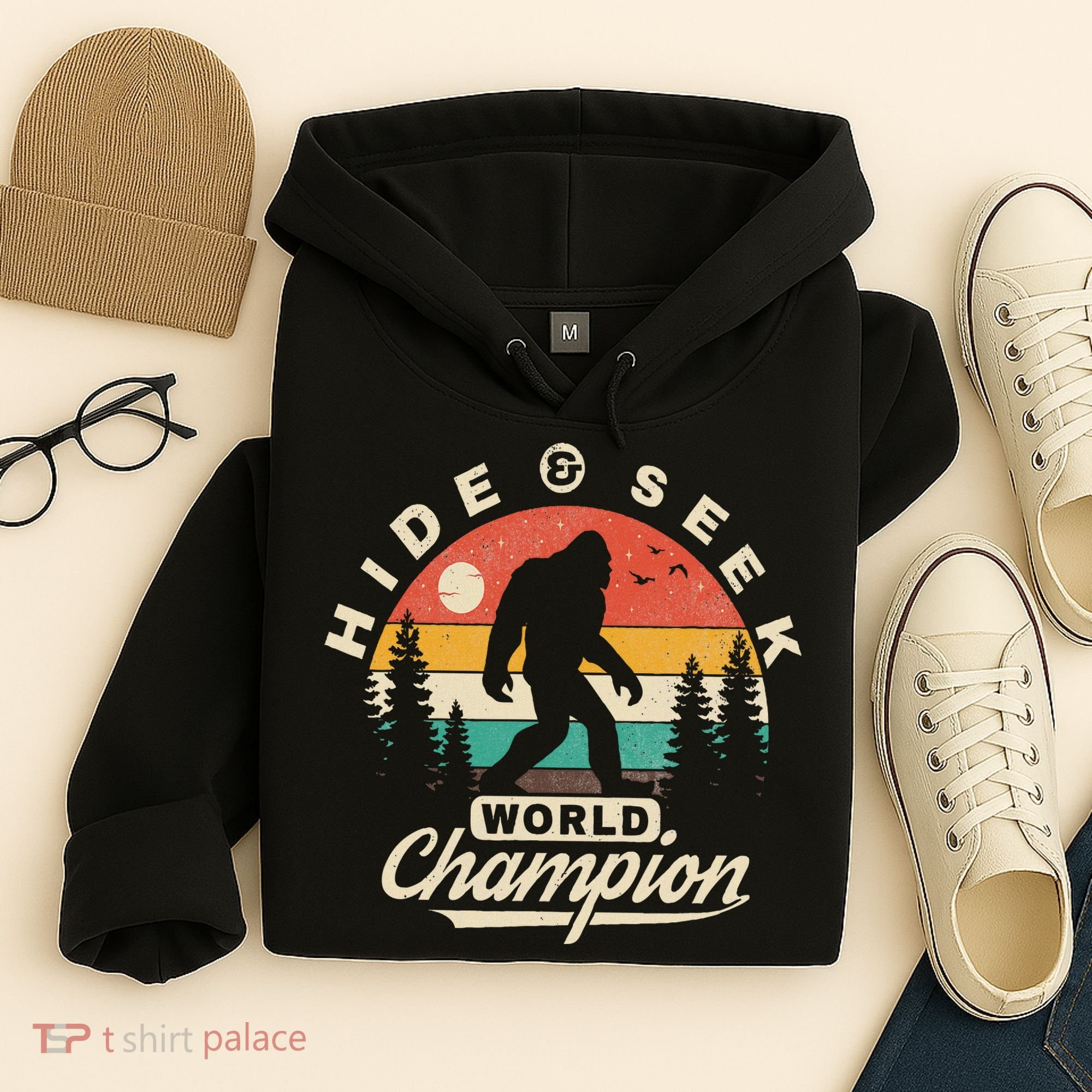 Bigfoot Hide And Seek World Champion Sasquatch Hoodie