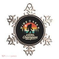 Bigfoot Hide And Seek World Champion Sasquatch Ornament thumb 0