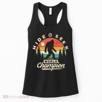 Bigfoot Hide And Seek World Champion Sasquatch Women's Tank Top thumb 0