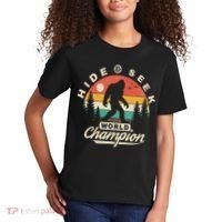 Bigfoot Hide And Seek World Champion Sasquatch Kids T-Shirt thumb 2