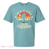 Bigfoot Hide And Seek World Champion Sasquatch Sueded Cloud Jersey T-Shirt thumb 0