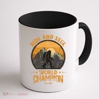 Bigfoogift Hide And Seek Bigfoot Hide And Seek Champion Cool Gift Coffee Mug thumb 1