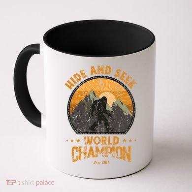 Bigfoogift Hide And Seek Bigfoot Hide And Seek Champion Cool Gift Coffee Mug