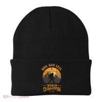 Bigfoogift Hide And Seek Bigfoot Hide And Seek Champion Cool Gift Beanie thumb 0