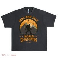 Bigfoogift Hide And Seek Bigfoot Hide And Seek Champion Cool Gift Urban Oversized Heavyweight T-Shirt thumb 0