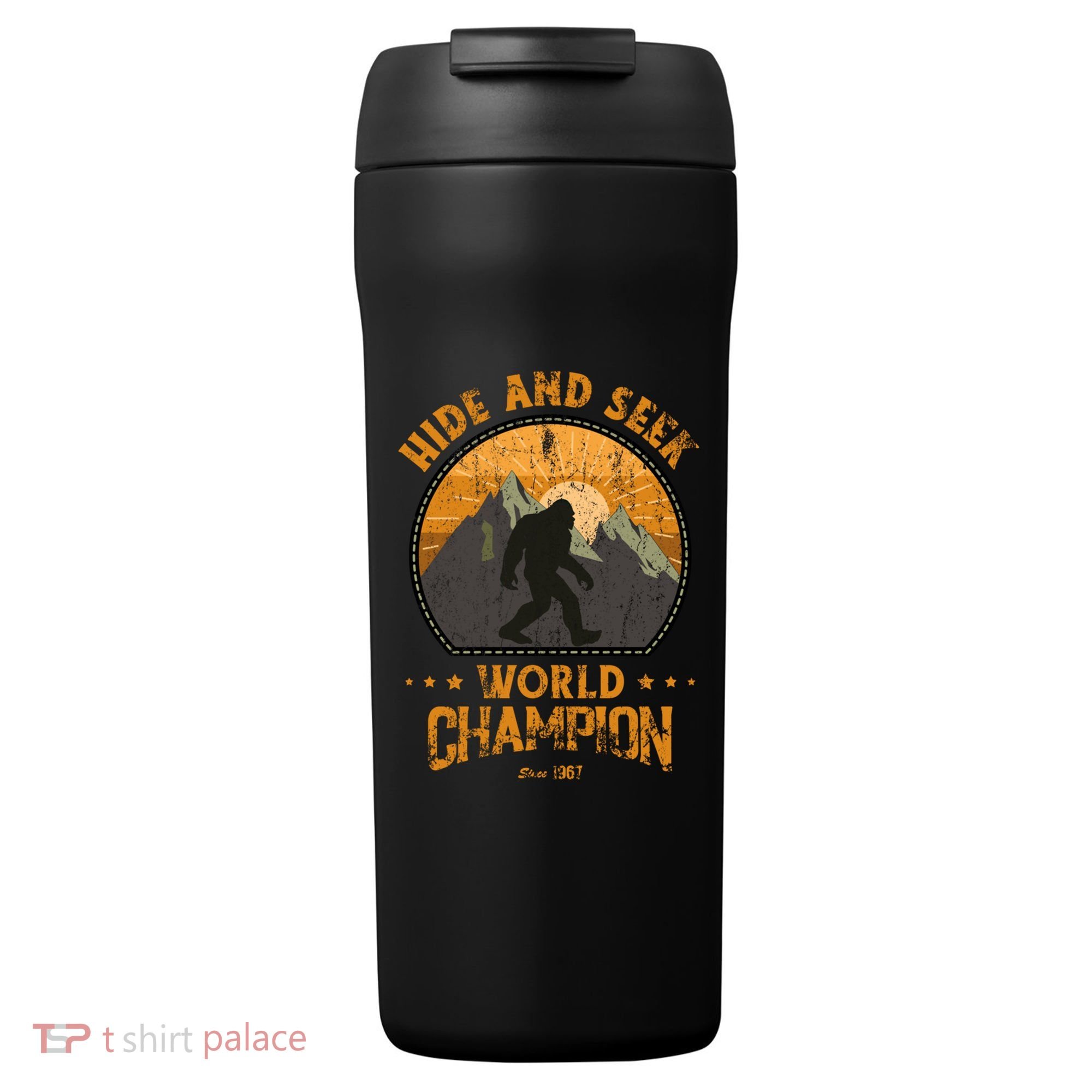 Bigfoogift Hide And Seek Bigfoot Hide And Seek Champion Cool Gift 24oz Duet Stainless Steel Tumbler