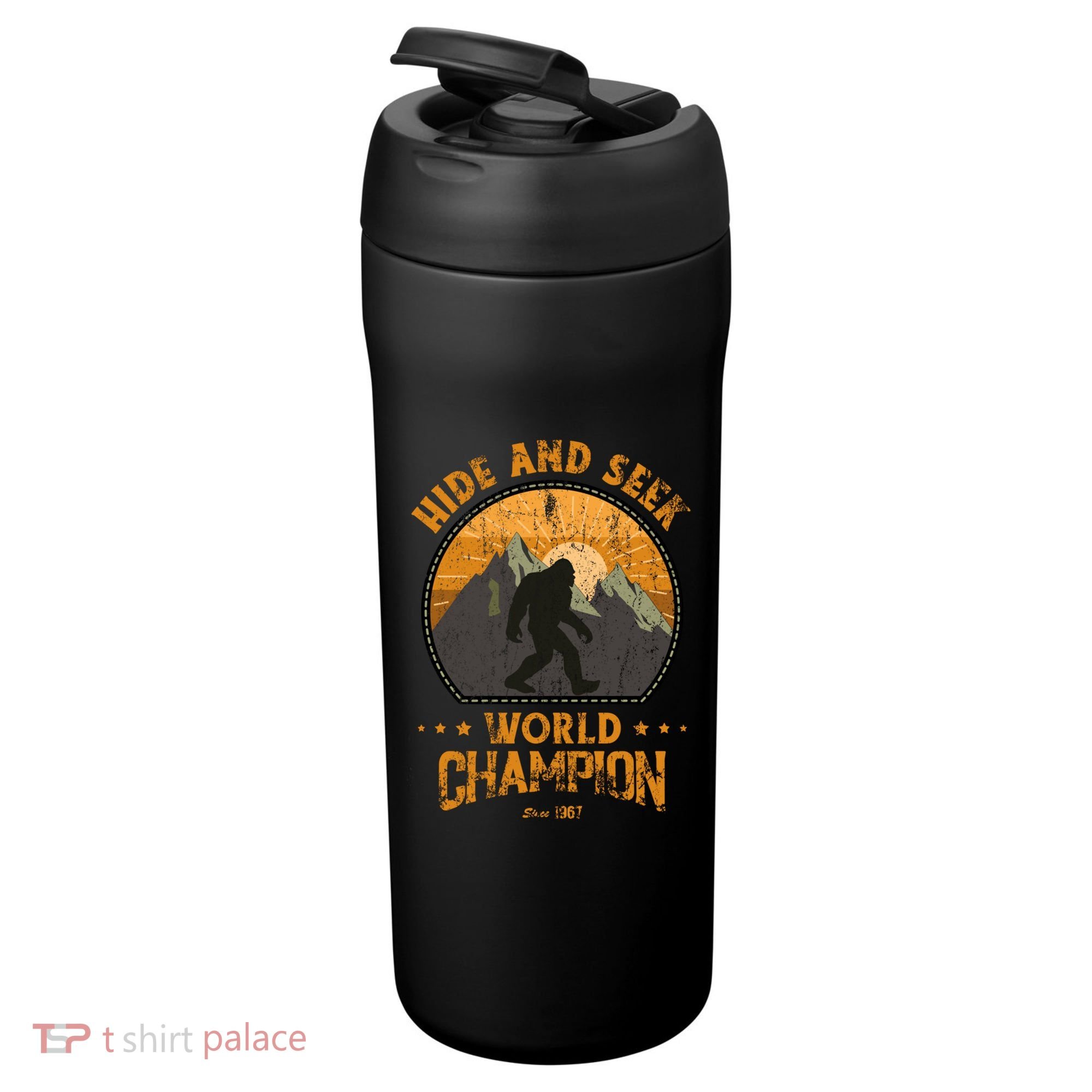 Bigfoogift Hide And Seek Bigfoot Hide And Seek Champion Cool Gift 24oz Duet Stainless Steel Tumbler