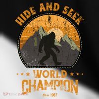 Bigfoogift Hide And Seek Bigfoot Hide And Seek Champion Cool Gift Toddler Fine Jersey T-Shirt thumb 2