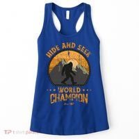 Bigfoogift Hide And Seek Bigfoot Hide And Seek Champion Cool Gift Women's Tank Top thumb 0