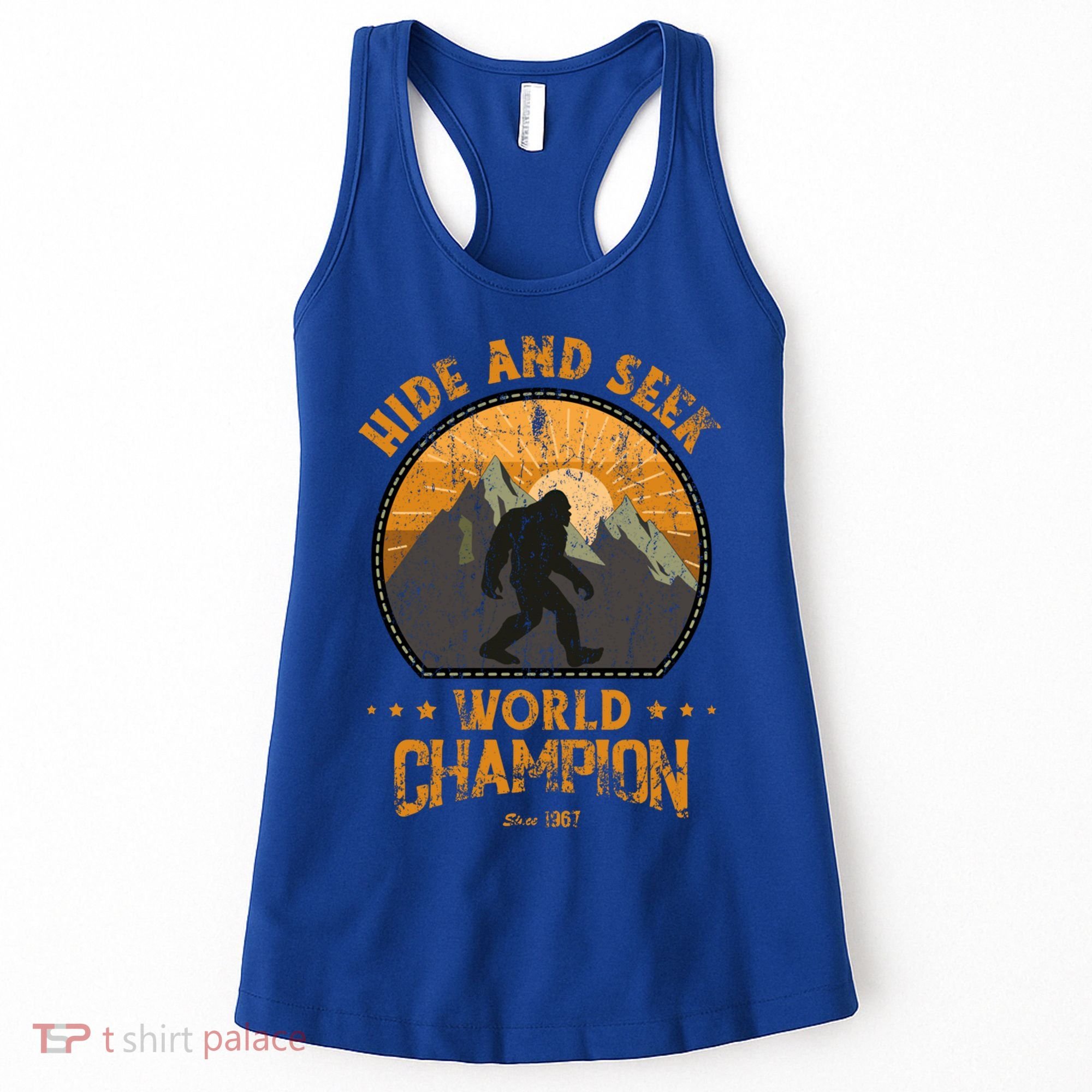 Bigfoogift Hide And Seek Bigfoot Hide And Seek Champion Cool Gift Women's Tank Top