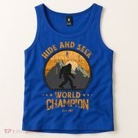 Bigfoogift Hide And Seek Bigfoot Hide And Seek Champion Cool Gift Tank Top thumb 2