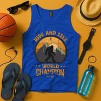 Bigfoogift Hide And Seek Bigfoot Hide And Seek Champion Cool Gift Tank Top thumb 4
