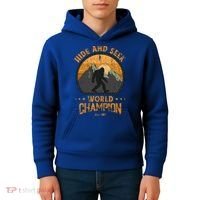 Bigfoogift Hide And Seek Bigfoot Hide And Seek Champion Cool Gift Kids Hoodie thumb 4