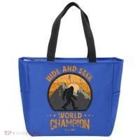 Bigfoogift Hide And Seek Bigfoot Hide And Seek Champion Cool Gift Tote Bag thumb 0