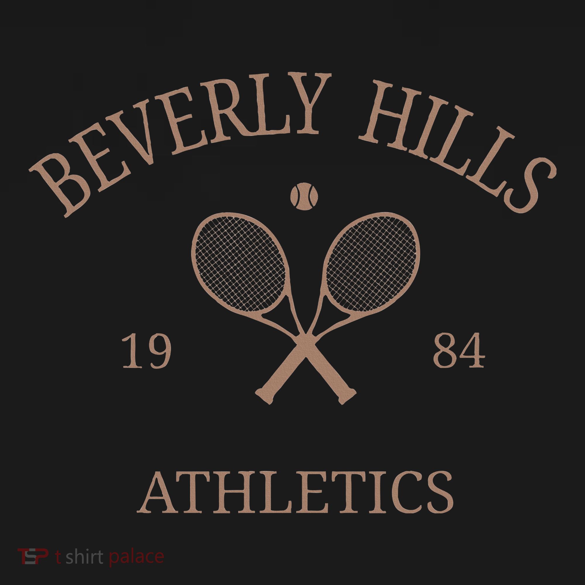 Beverly Hills Athletics California Tennis Club 90s Preppy T-Shirt