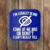 Blindness Humour Awareness Visually Impaired People Gift Coaster thumb 0