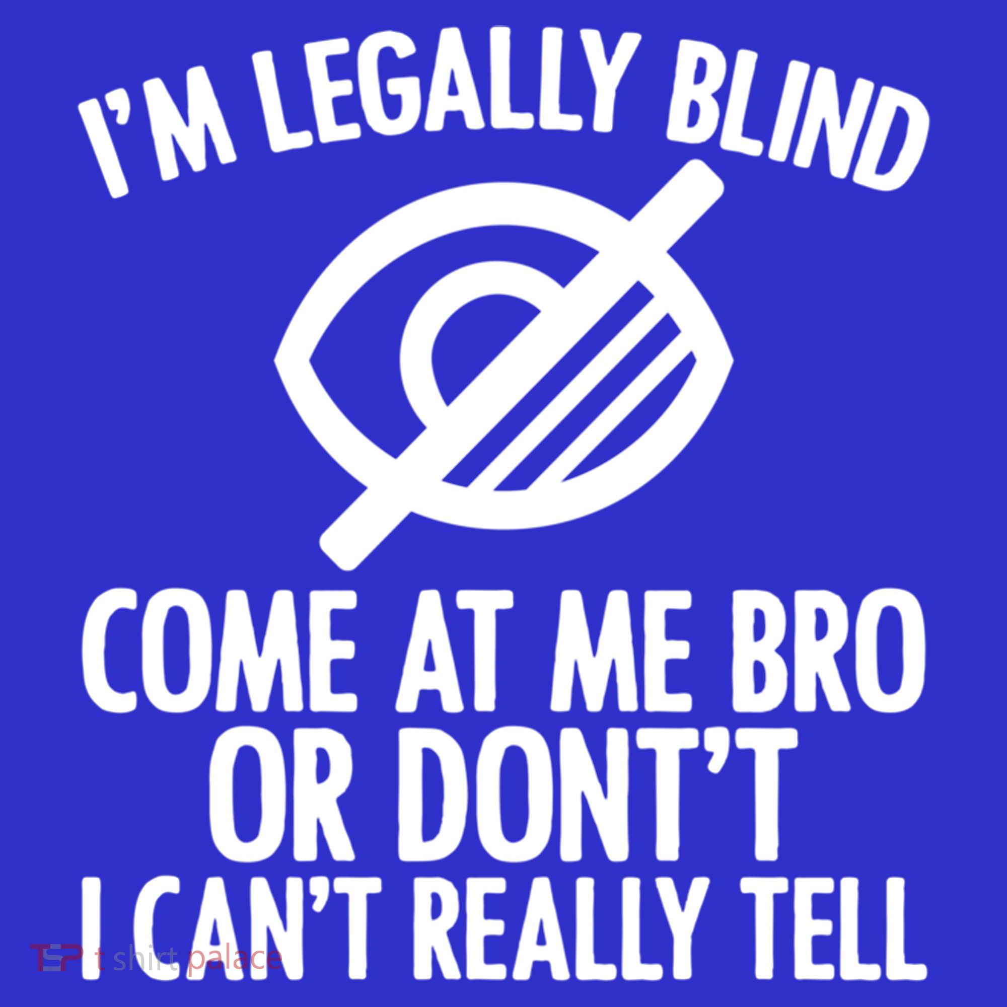 Blindness Humour Awareness Visually Impaired People Gift Baby Bodysuit