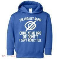 Blindness Humour Awareness Visually Impaired People Gift Toddler Hoodie thumb 0