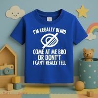 Blindness Humour Awareness Visually Impaired People Gift Toddler T-Shirt thumb 3