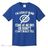 Blindness Humour Awareness Visually Impaired People Gift Kids T-Shirt thumb 0