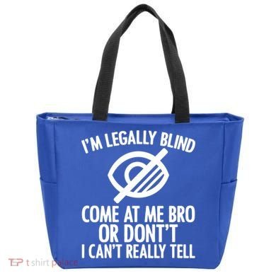 Blindness Humour Awareness Visually Impaired People Gift Tote Bag