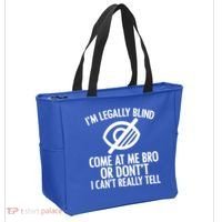 Blindness Humour Awareness Visually Impaired People Gift Tote Bag thumb 2