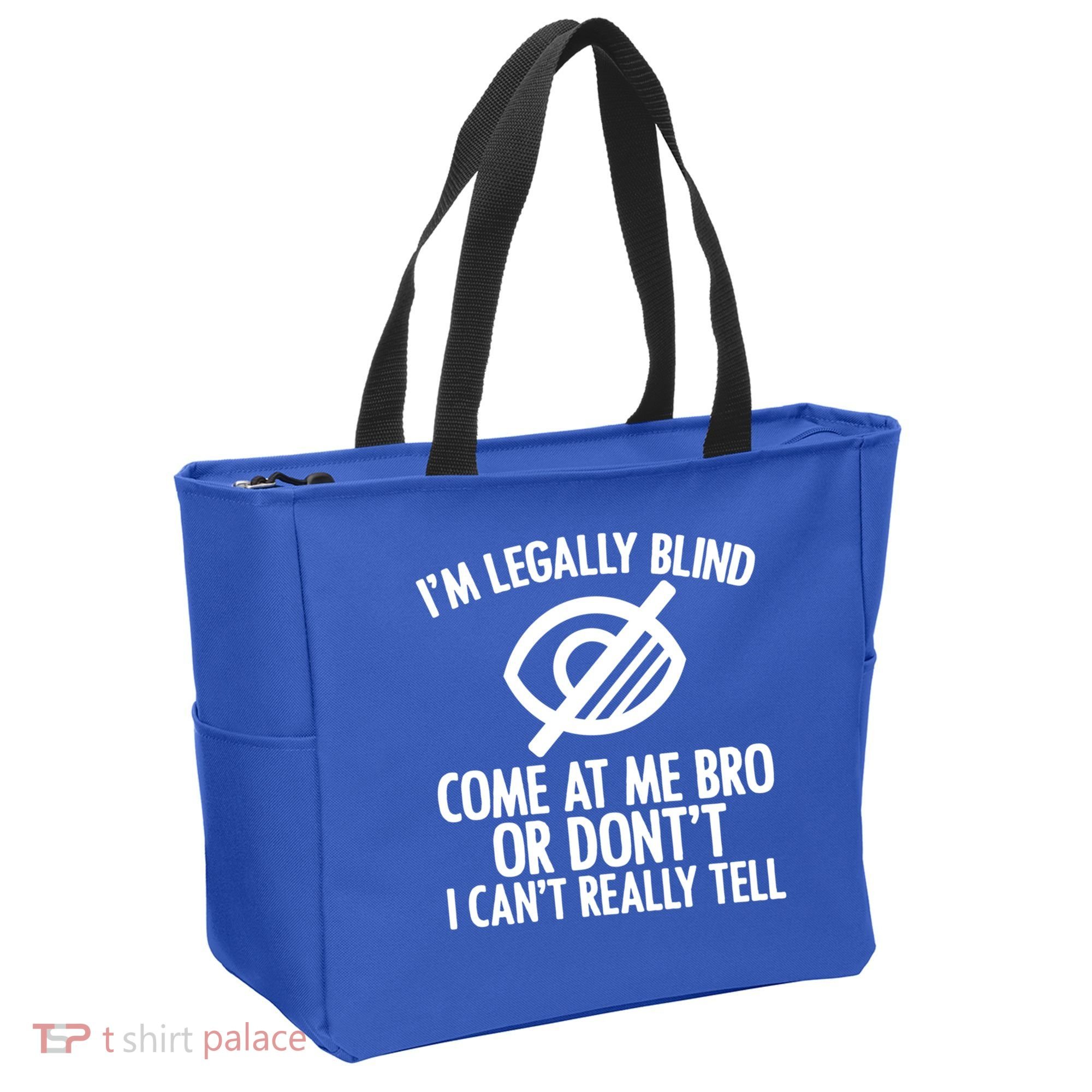 Blindness Humour Awareness Visually Impaired People Gift Tote Bag