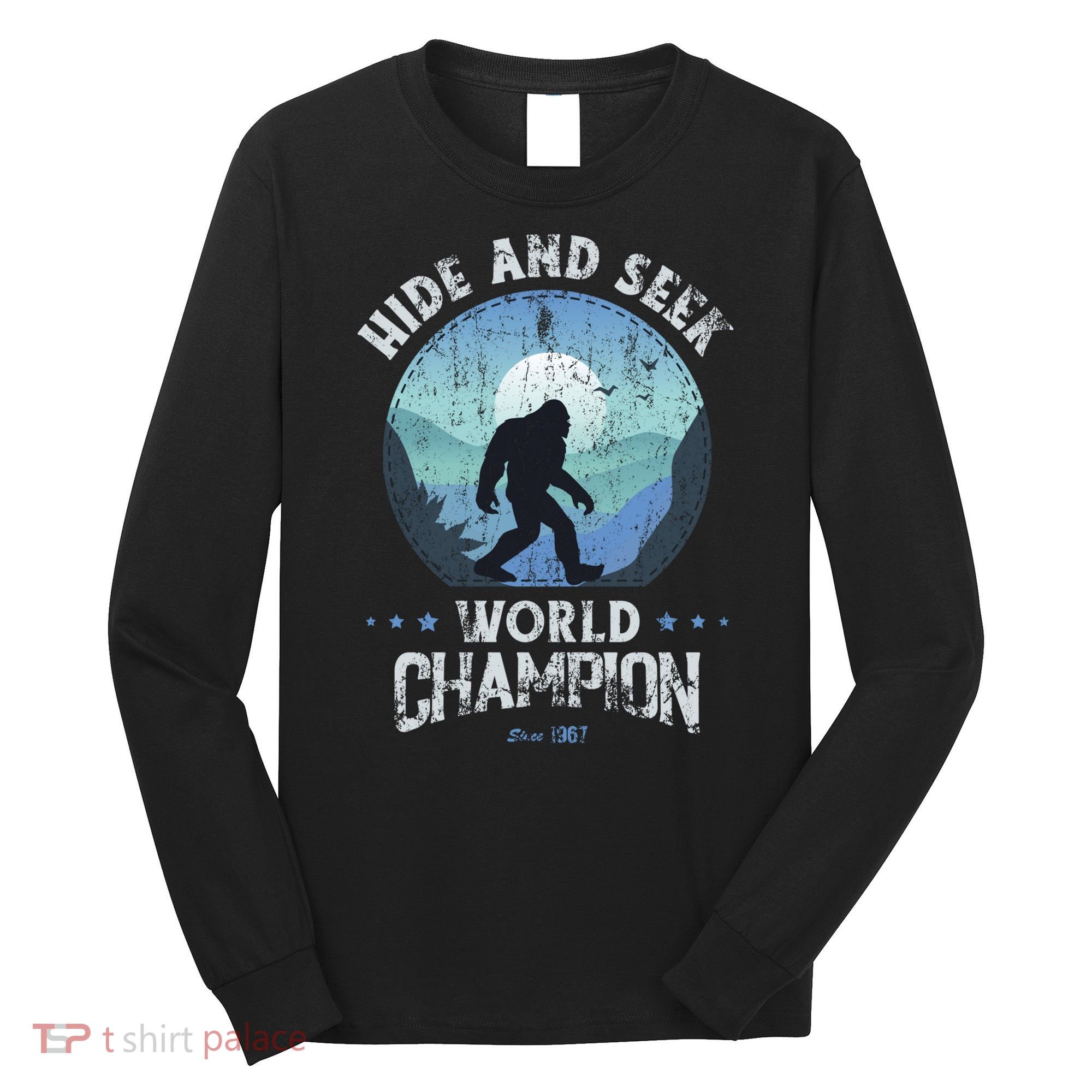 Bigfoot Hide And Seek Bigfoot Hide And Seek Champion Long Sleeve Shirt