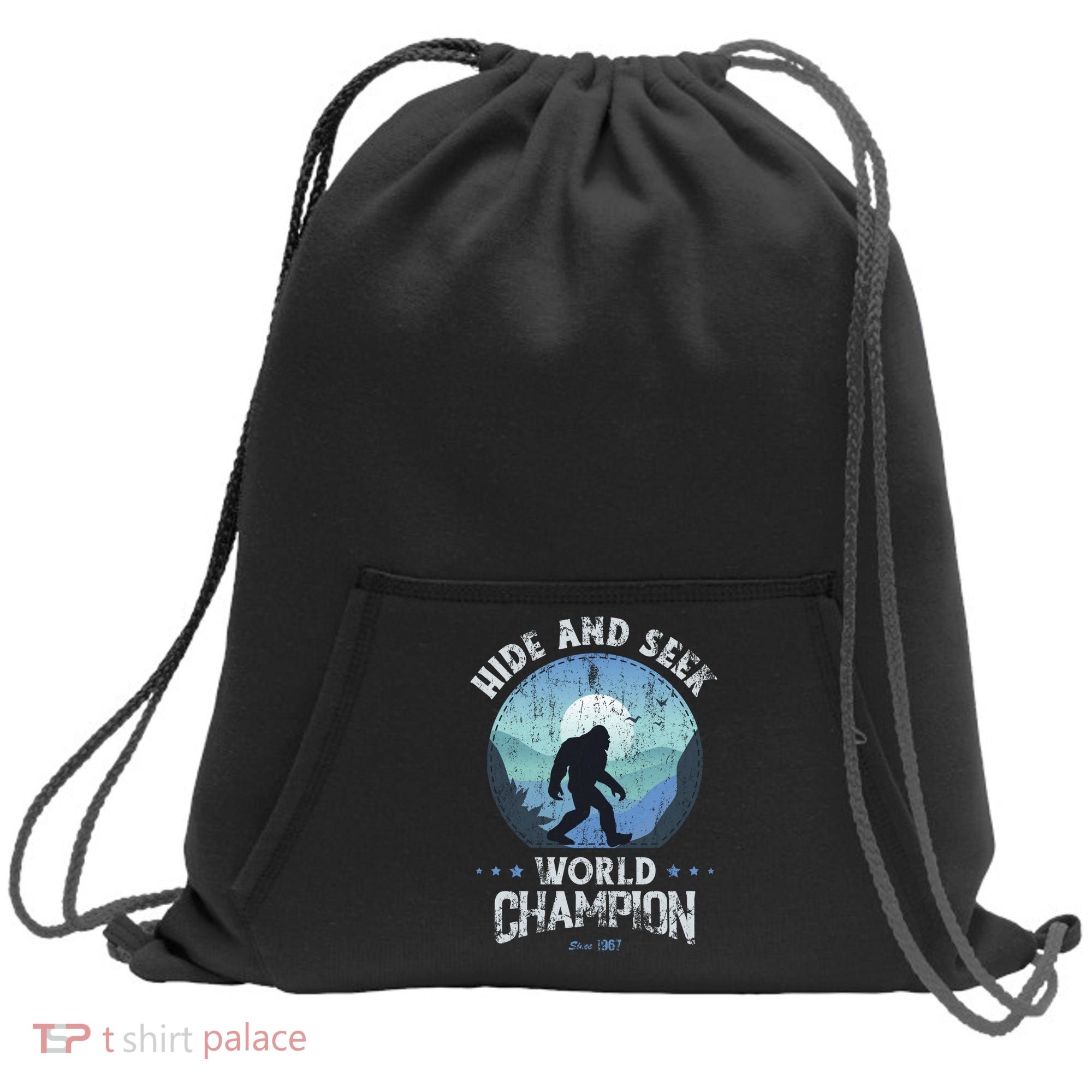 Bigfoot Hide And Seek Bigfoot Hide And Seek Champion Sweatshirt Cinch Pack Bag