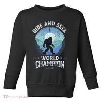 Bigfoot Hide And Seek Bigfoot Hide And Seek Champion Toddler Sweatshirt thumb 0