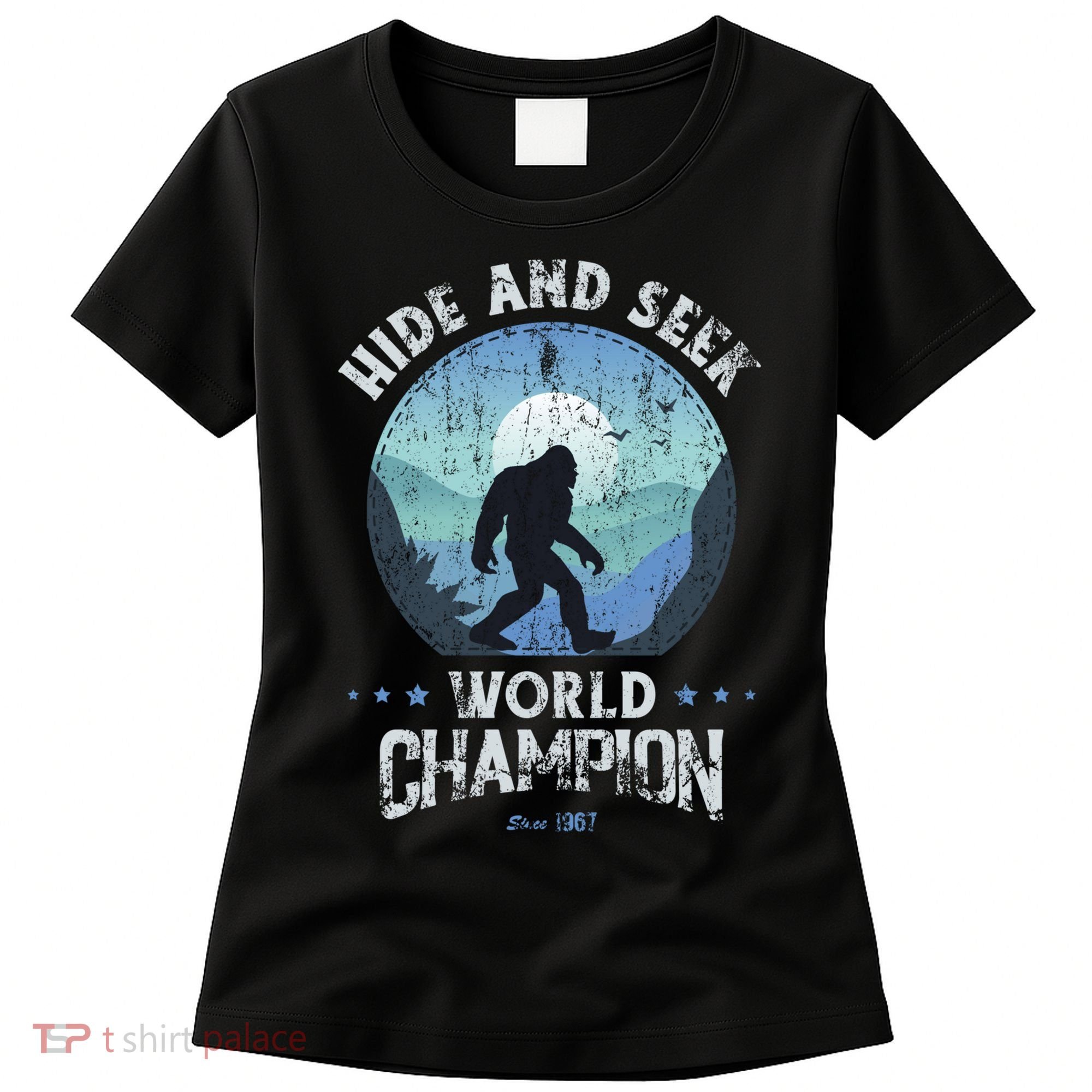 Bigfoot Hide And Seek Bigfoot Hide And Seek Champion Women's T-Shirt