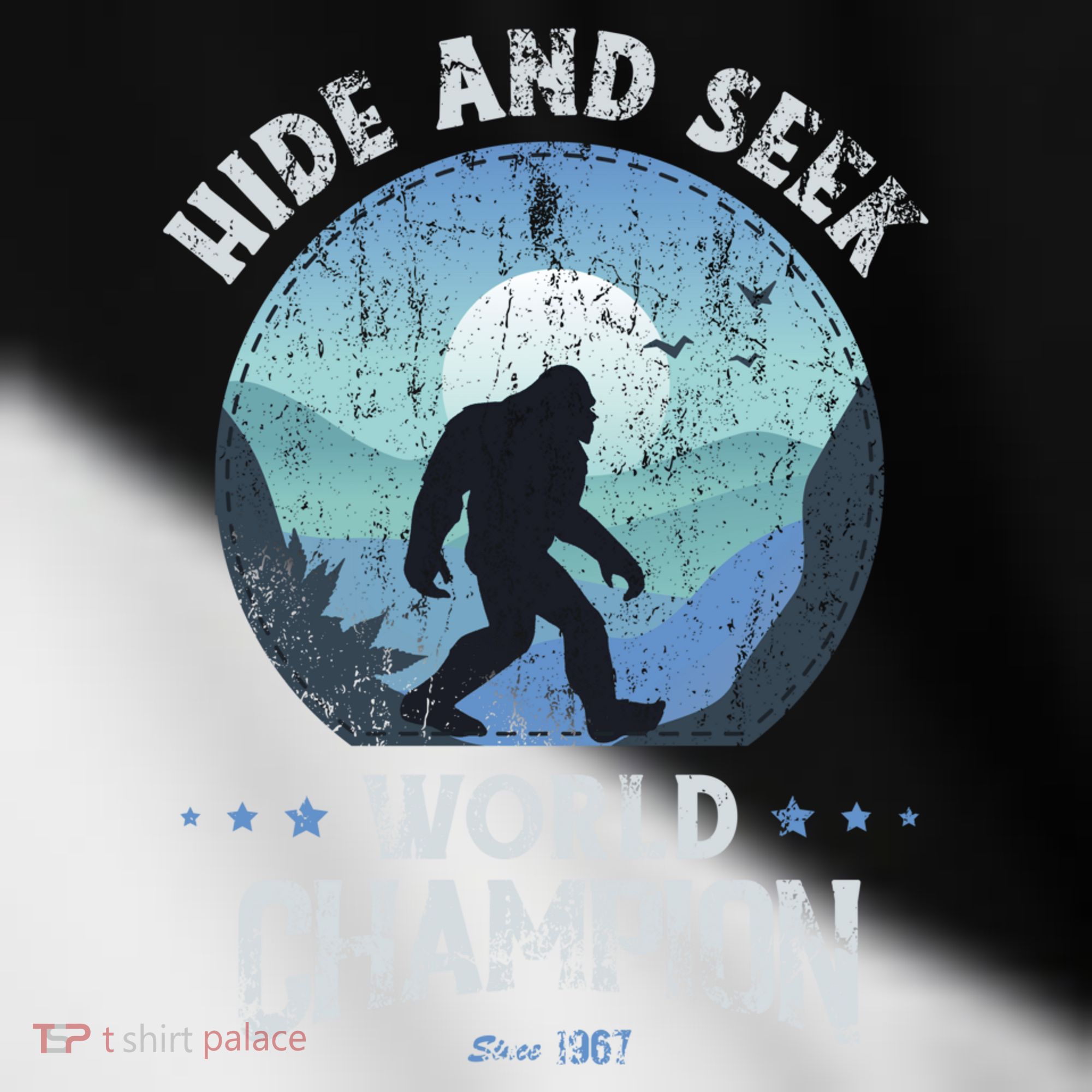 Bigfoot Hide And Seek Bigfoot Hide And Seek Champion Toddler Fine Jersey T-Shirt