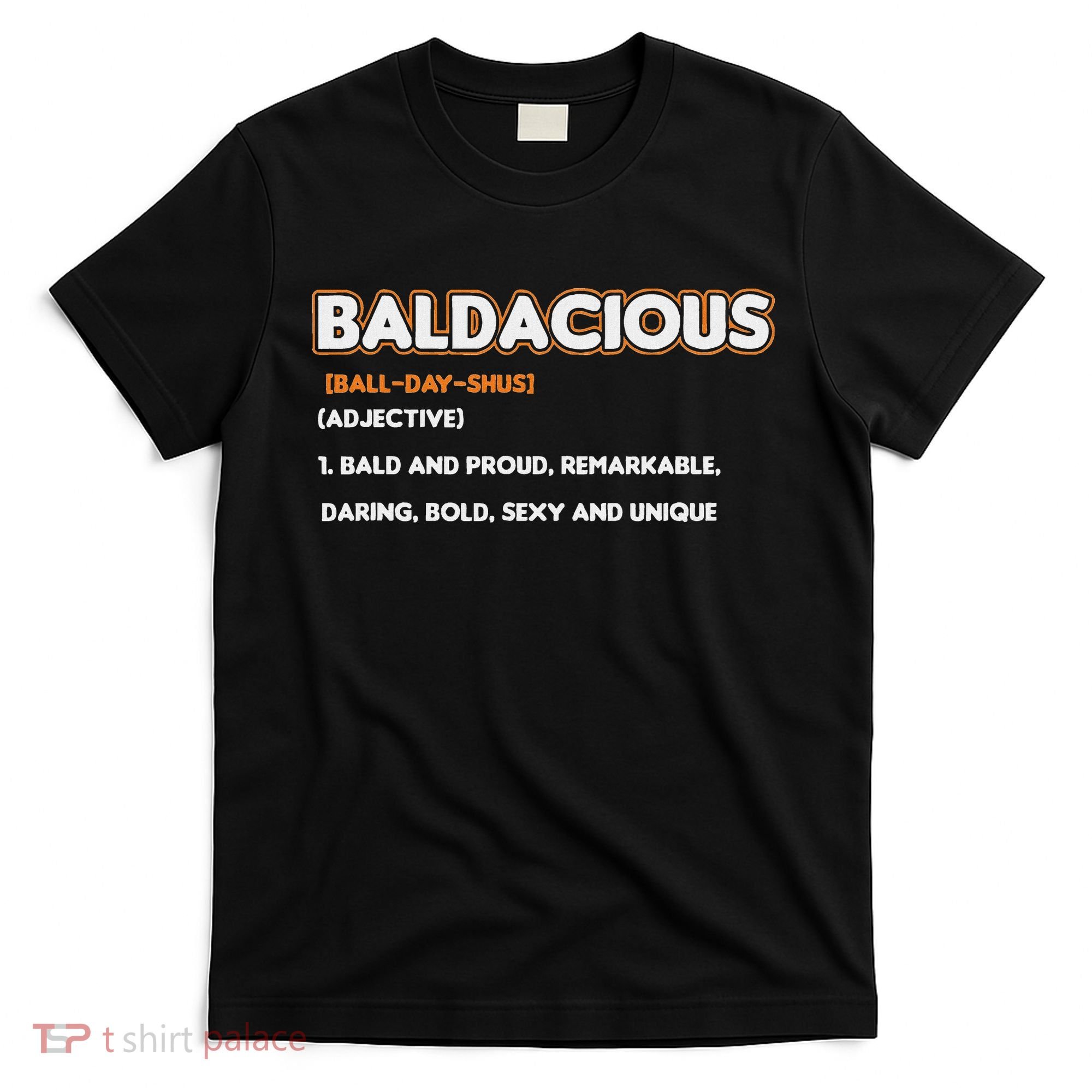 Bald Hairless Alopecia Bald Definition T-Shirt