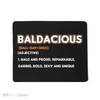 Bald Hairless Alopecia Bald Definition Mousepad thumb 0