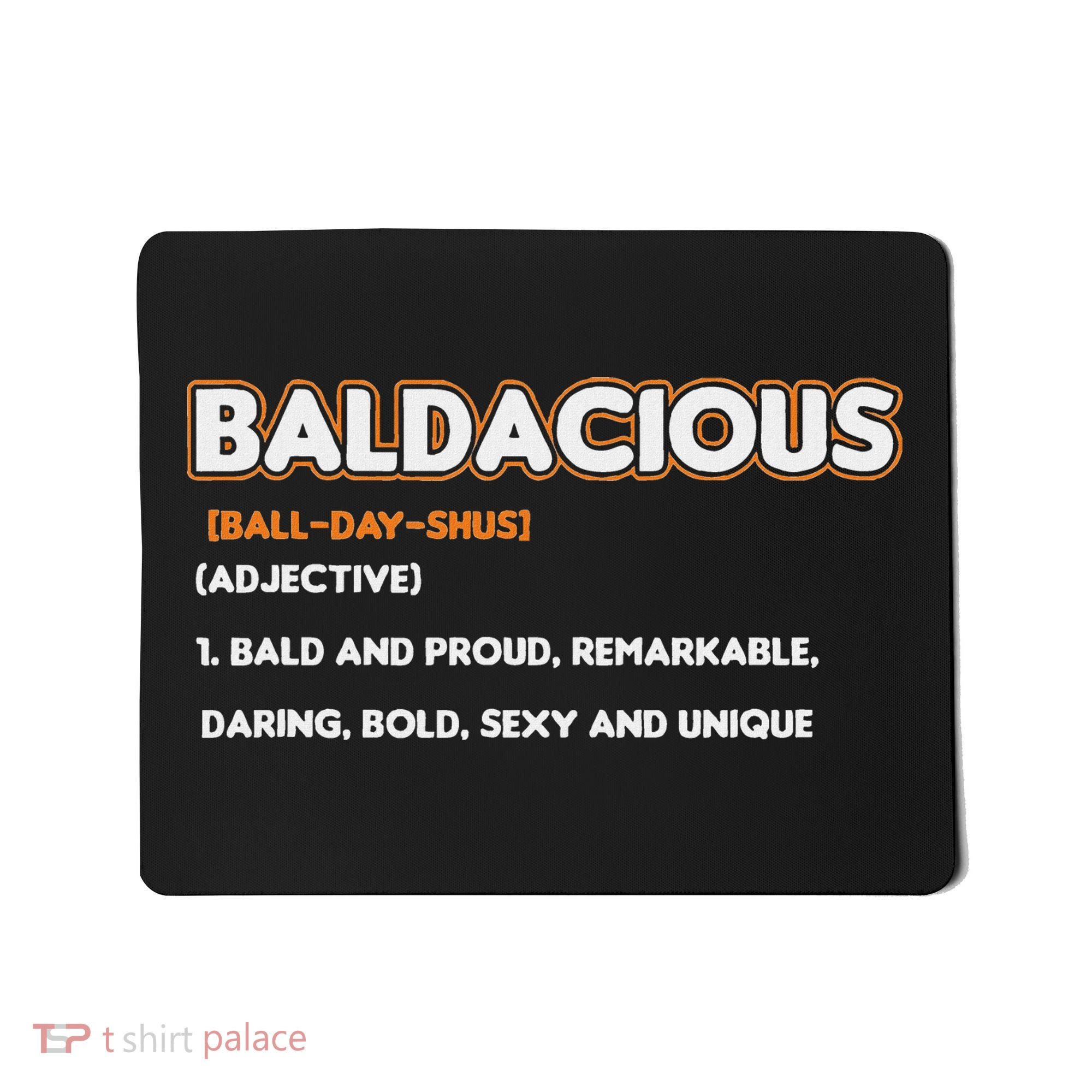 Bald Hairless Alopecia Bald Definition Mousepad