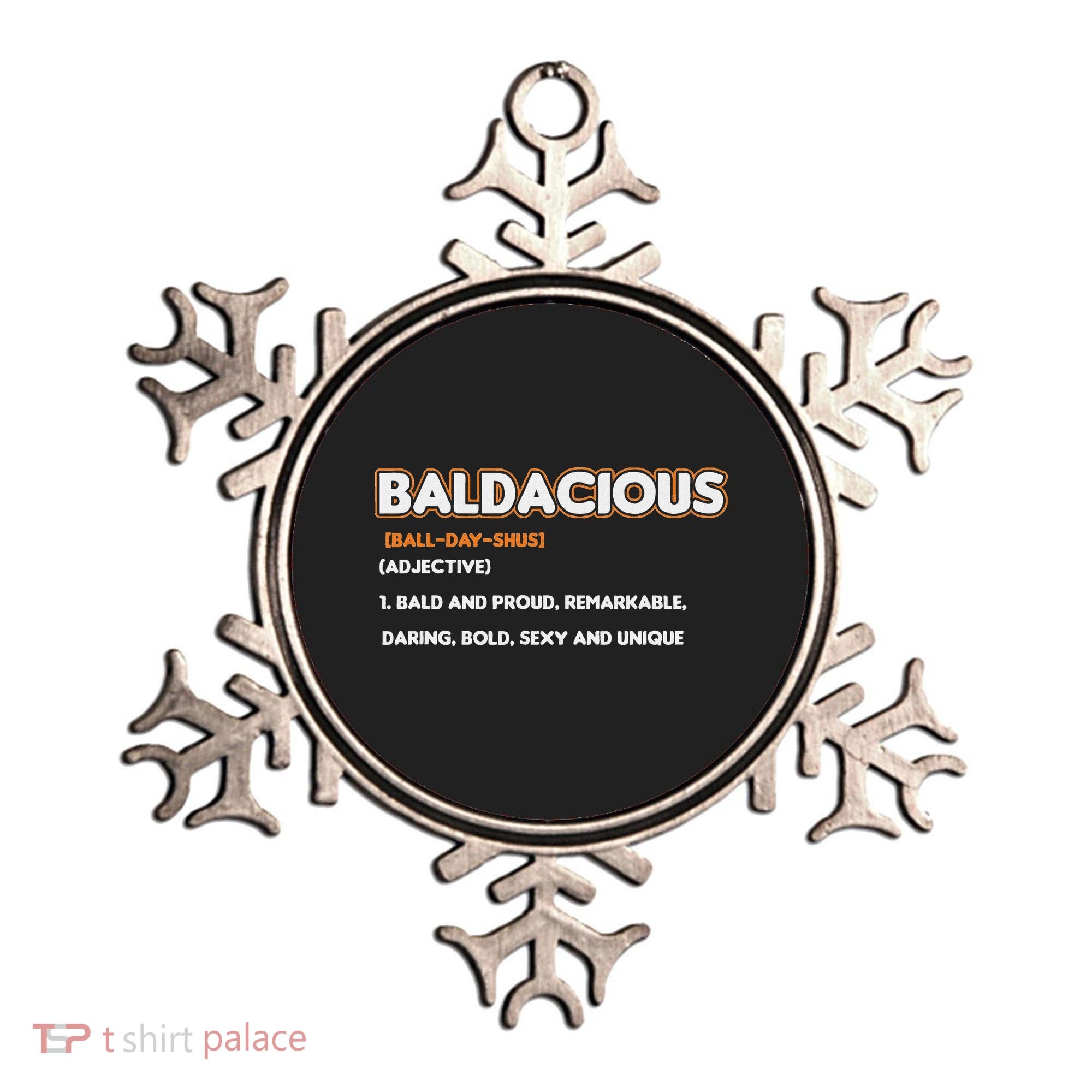 Bald Hairless Alopecia Bald Definition Ornament