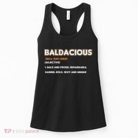 Bald Hairless Alopecia Bald Definition Women's Tank Top thumb 0